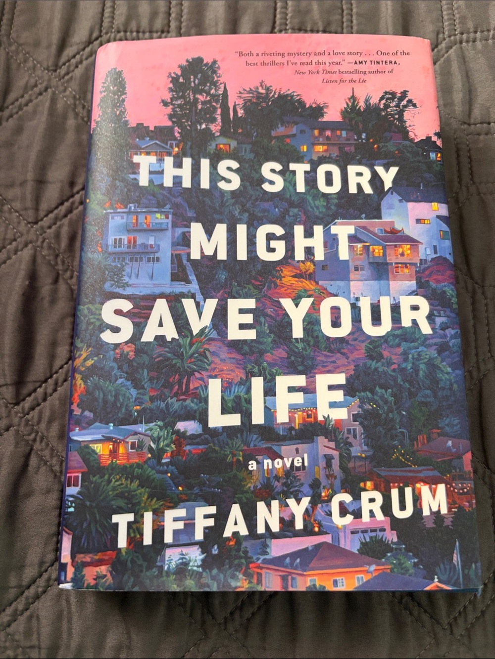 This Story Might Save Your Life - Decorative Book Cover (Pink/Blue)